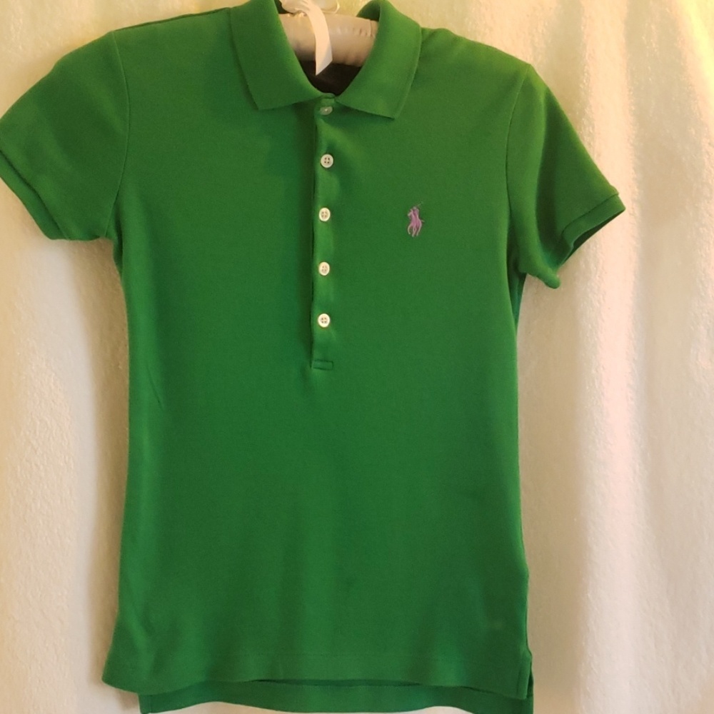 Ralph Lauren LADIES POLO ~ SMALL ** GREEN **